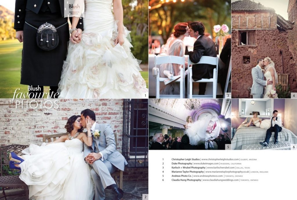 Featured in Blush Magazine Spring Summer 2012
