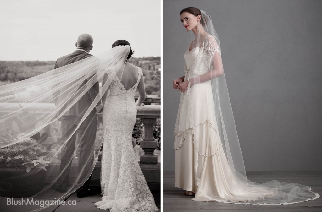 What is Your Veil Style? Cathedral Veils