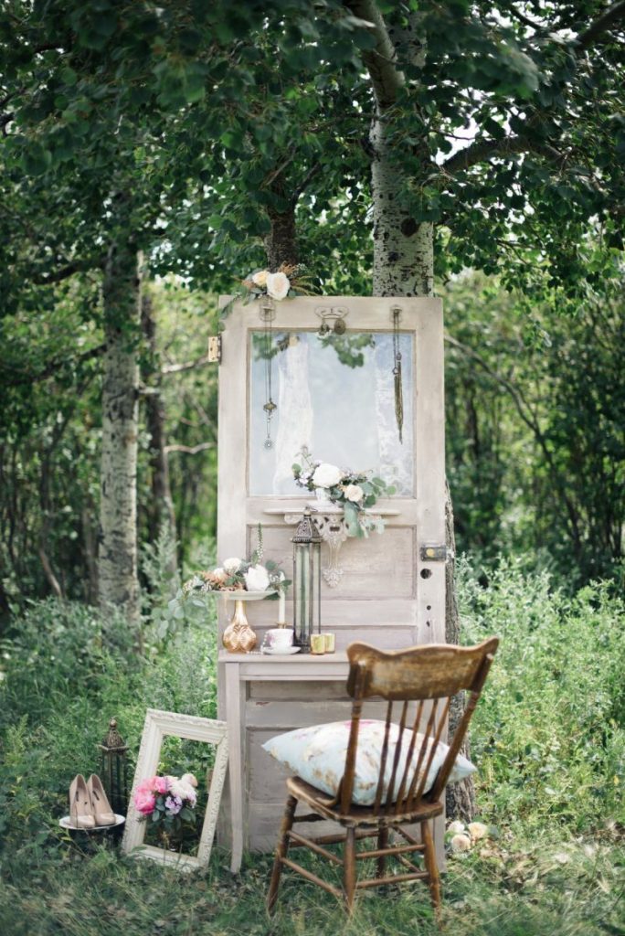 Styled Wedding Shoot: Vintage Field Chic