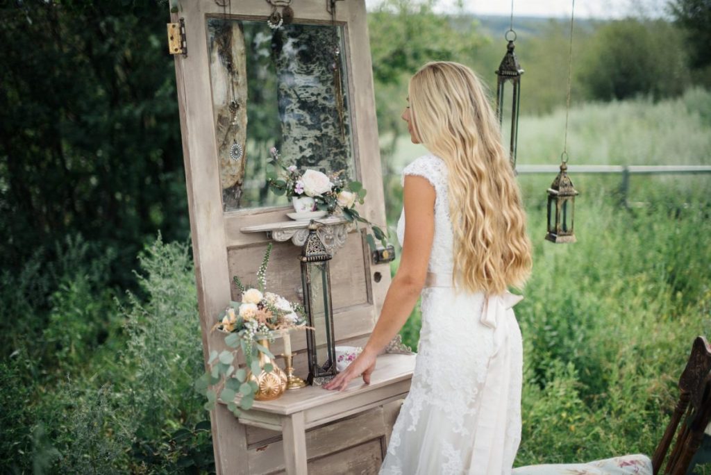 Styled Wedding Shoot: Vintage Field Chic