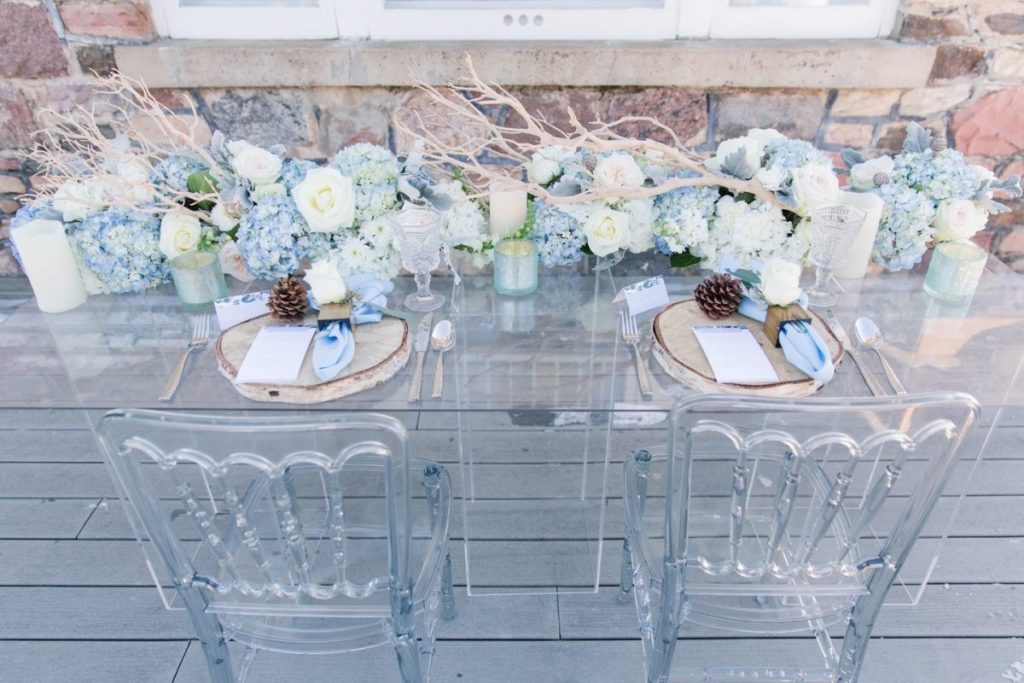 Winter Elegance: Something Cold & Something Blue
