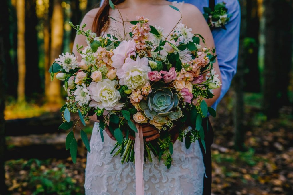 Intimate Elopement in the Woods | Blush Magazine