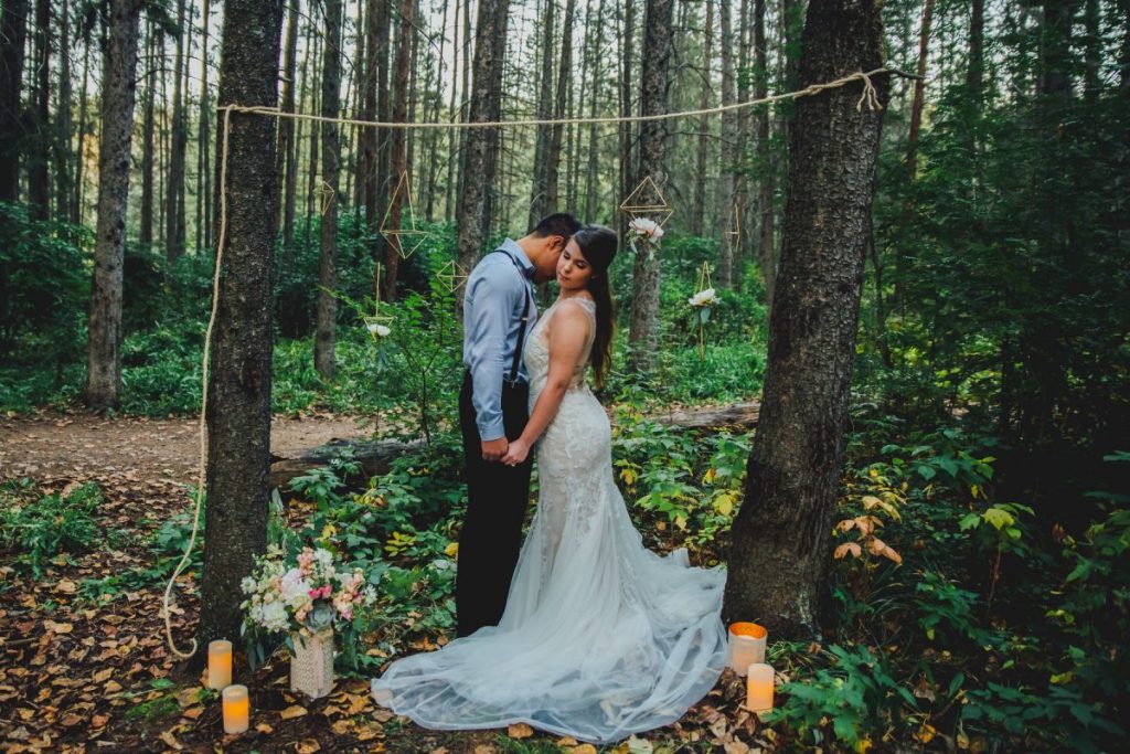 Intimate Elopement in the Woods | Blush Magazine