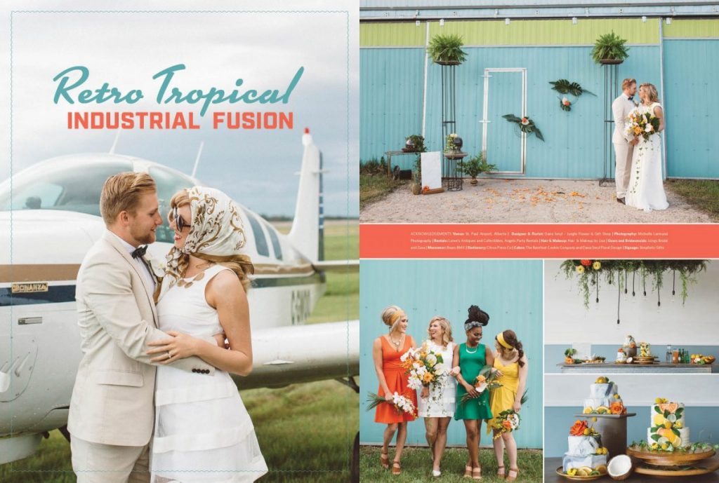 Retro Tropical Industrial Fusion