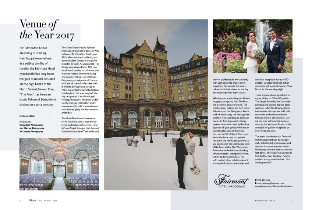 Blush's Venue of the Year 2017