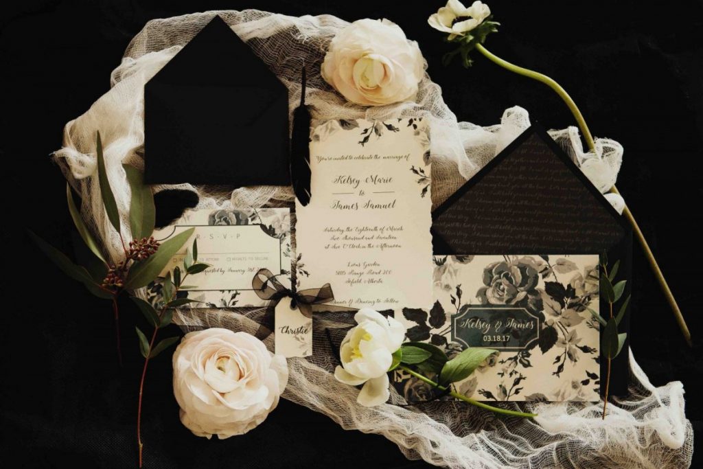 Black Swan Inspired Wedding Shoot