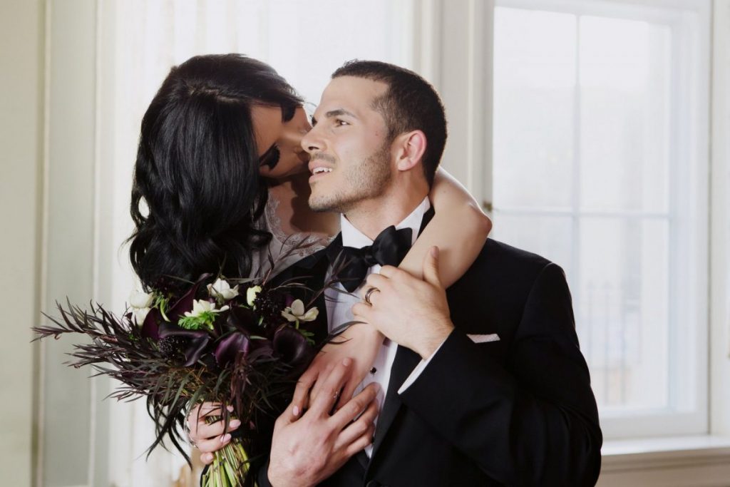 Black Swan Inspired Wedding Shoot