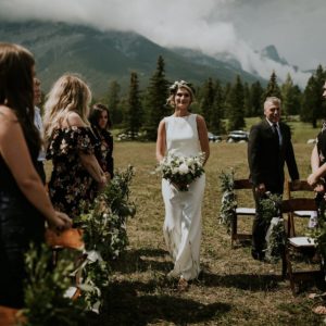 Bride Walking Down The Aisle