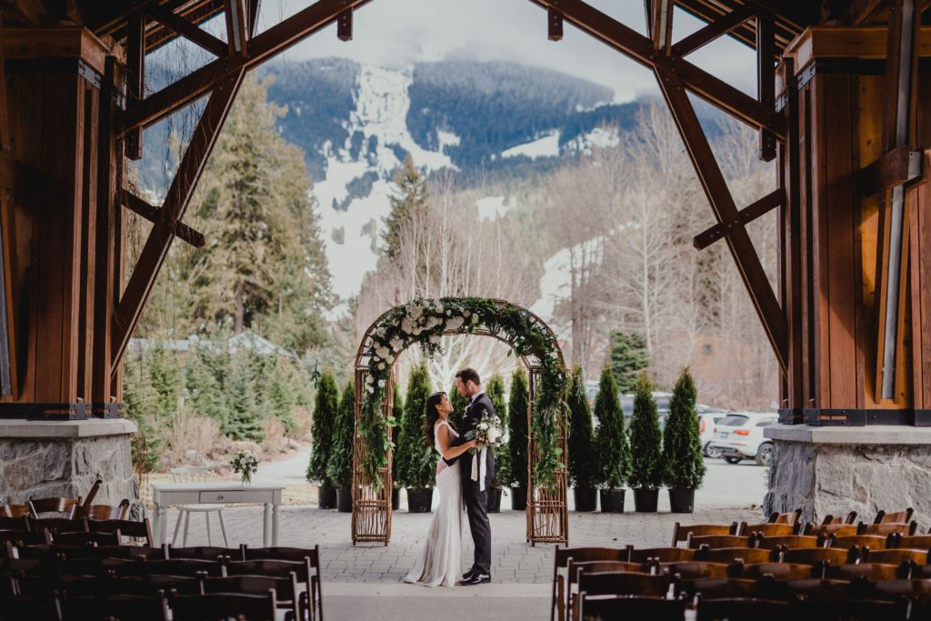 Rimrock Resort Hotel in Banff wedding venue