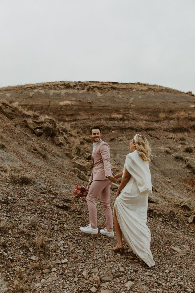 Chic Bohemian Desert Elopement