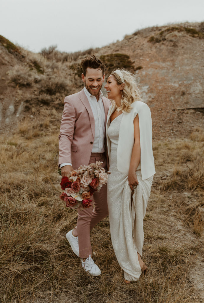 Chic Bohemian Desert Elopement