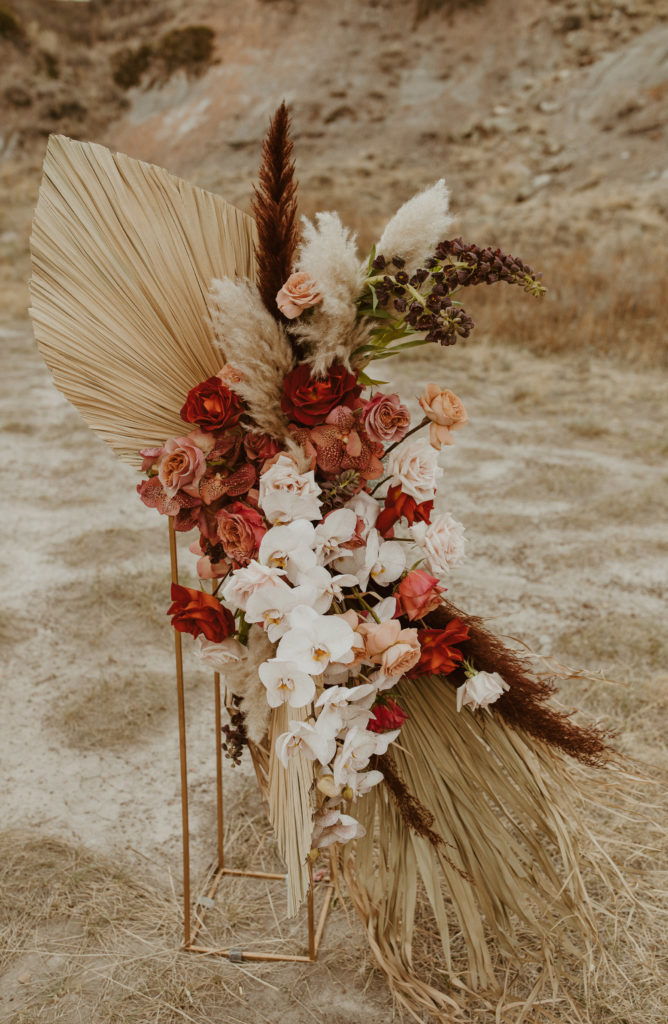 Chic Bohemian Desert Elopement