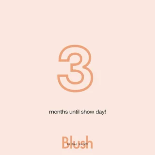 Only 3 months to go until the Blush Bridal Show! ✨ Secure your tickets now before prices go up on November 1st—a curated wedding market awaits on Sunday, January 25th at The Enjoy Centre!