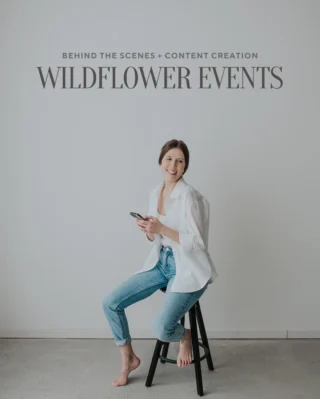 We are thrilled to welcome @wildflowereventsyeg - a wedding content creator! What a wonderful service for your wedding day! Be sure to meet Courtney at our show on Sunday, January 25th from 10am to 4pm. #yegwedding