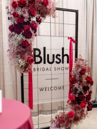 ✨ We’re so excited to share the amazing photos from yesterday’s Blush Bridal Show! 💍🎉 These incredible companies totally nailed it with their booths showcasing their products and services! Check it out! 💖 📸 @amaireco